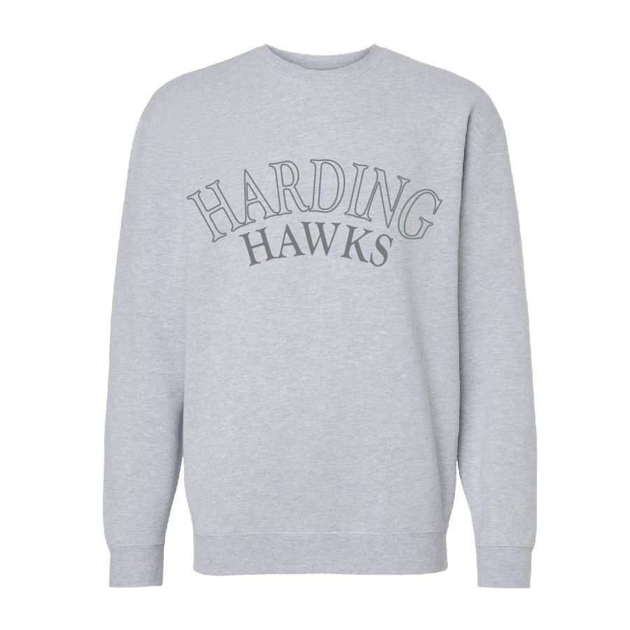 EMBOSSED CREWNECK