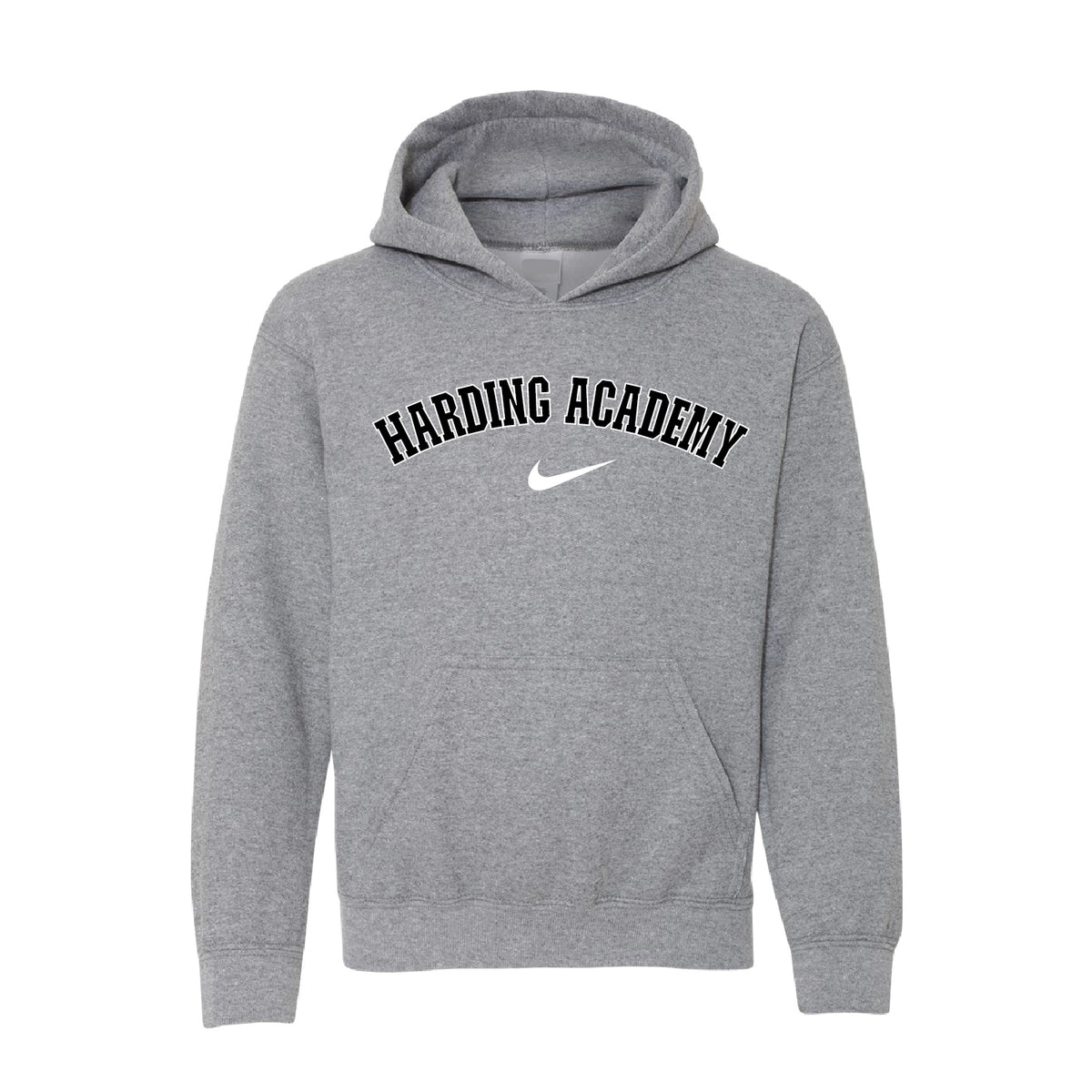 NIKE FLEECE HOODIE | GRAY
