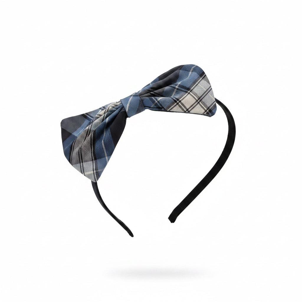 HEADBAND | HARDING PLAID BOW