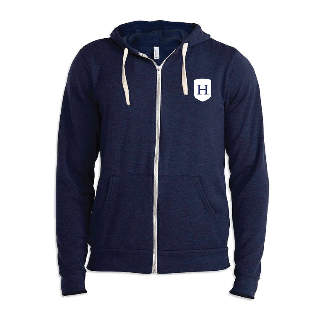 BELLA CANVAS ZIP UP HOODIE | NAVY