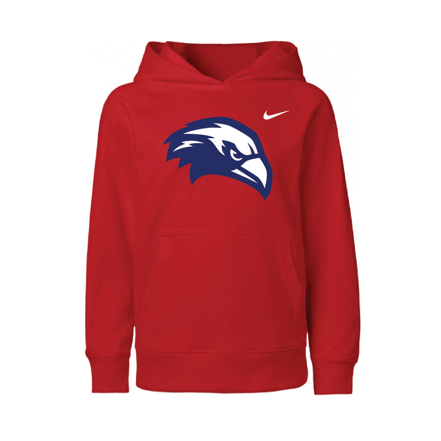 NIKE THERMA HOODIE | RED | YOUTH
