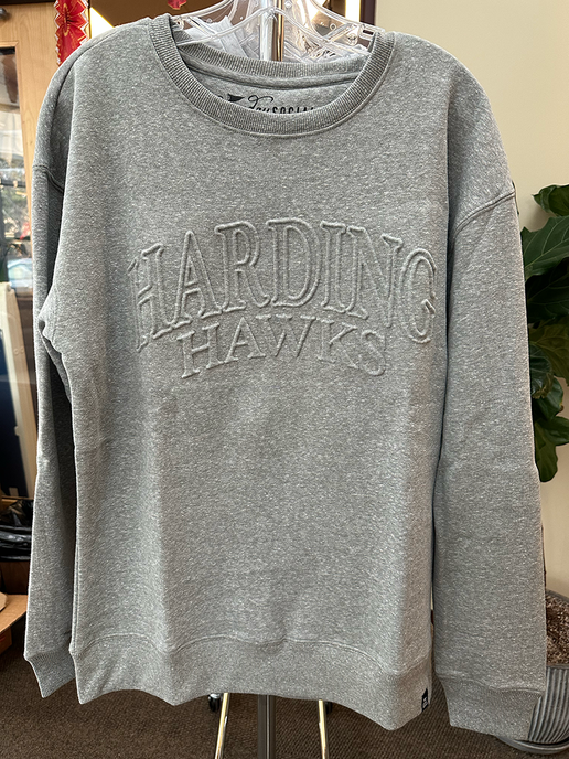 EMBOSSED CREWNECK
